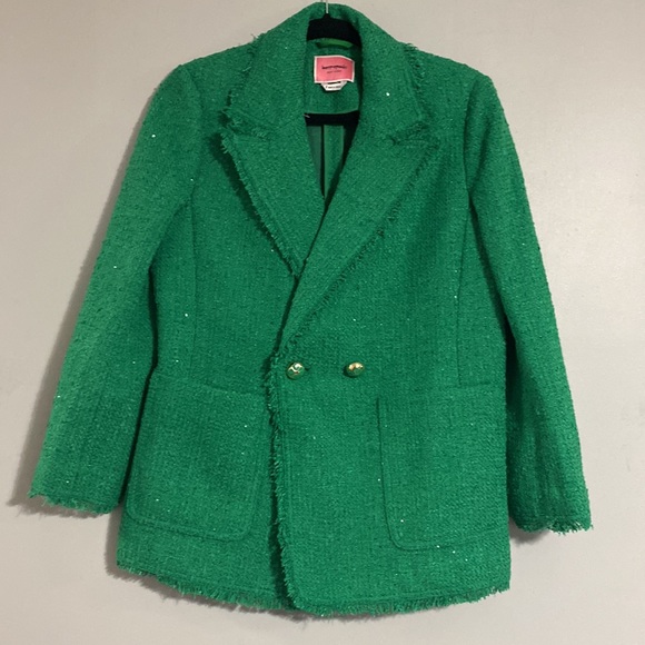 KATE SPADE sequin tweed blazer - Picture 4 of 11